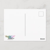 キュートバニーハッピーイースター ポストカード (裏面)