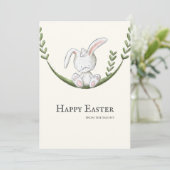 キュートバニーラビットハッピーイースター シーズンカード (スタンド正面)