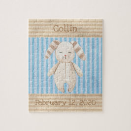 キュートバニーラビットモノグラムおもしろい ジグソーパズル