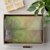 キュートバニーラビット白黒グリーンウッドランドアート 薄葉紙 (ギフト)