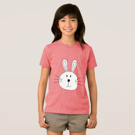 キュートバニー顔 トライブレンドＴシャツ