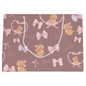 キュートバニー&ボウズ抱き枕 ラージペーパーバッグ (正面)