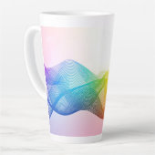 キュートバリスタオブザーシブコーヒーカフェ カフェラテマグ (左アングル)