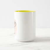 キュートバリスタオブザーシブコーヒーカフェ マグカップ (中央)