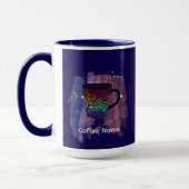 キュートバリスタオブザーシブコーヒーカフェ マグカップ (左)