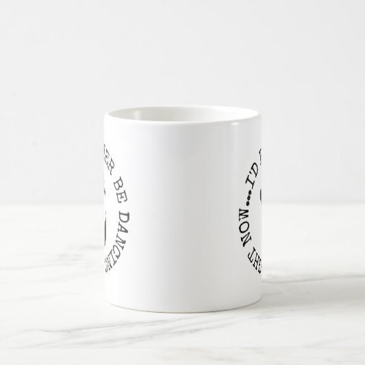 キュートバレリナポインテシューズ コーヒーマグカップ (中央)