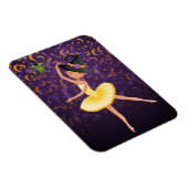 キュートバレリーナハロウィーンこうもり&モーオンズバレエ マグネット (右側)