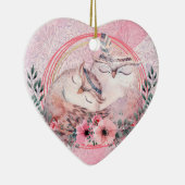 キュートバレンタインデーセラミックオーナメント セラミックオーナメント (右)