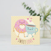 キュートバレンタインデーホリデーカード シーズンカード (スタンド正面)