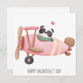 キュートバレンタインデーホリデーカード シーズンカード (正面/裏面)