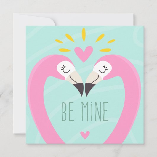 キュートバレンタインデーホリデーカード シーズンカード (正面)