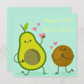 キュートバレンタインデーホリデーカード シーズンカード (正面/裏面)