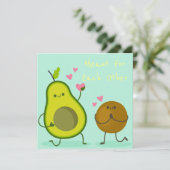 キュートバレンタインデーホリデーカード シーズンカード (スタンド正面)