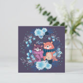 キュートバレンタインデーホリデーカード シーズンカード (スタンド正面)