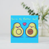 キュートバレンタインデーホリデーカード シーズンカード (スタンド正面)