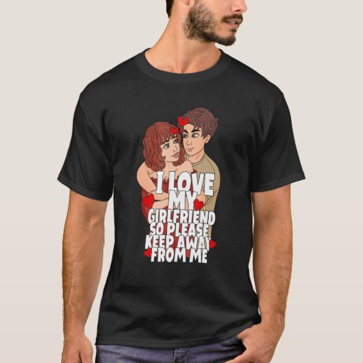キュートバレンタインデー引用文for誕生日 tシャツ (正面)