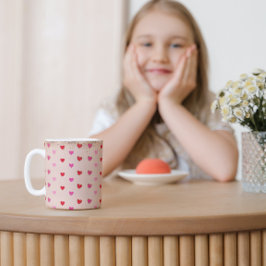 キュートバレンタインハートマグ コーヒーマグカップ