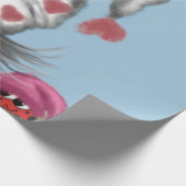 キュートバレンタイン格言 ラッピングペーパー (角)