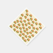 キュートバーガー紙ナプキンス スタンダードカクテルナプキン (角)