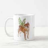 キュートバージーニュアスカイトドッコインミームマグ コーヒーマグカップ (左)