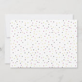 キュートバースデーハローウィンパーティ招待状 招待状 (裏面)