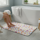 キュートパお洒落ステルフローラ バスマット