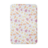 キュートパお洒落ステルフローラ バスマット (正面縦)