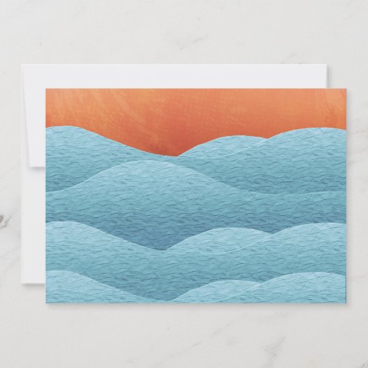 キュートパイレーツアドベンチャーアホイマテイボーイ誕生日 招待状 (裏面)