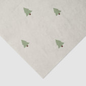 キュートパインツリーフォレストパターンティッシュペーパー 薄葉紙 (詳細)