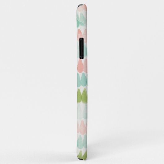 キュートパガーリーステルピンクイエローグリーンカスタム Case-Mate iPhoneケース (裏面/右)