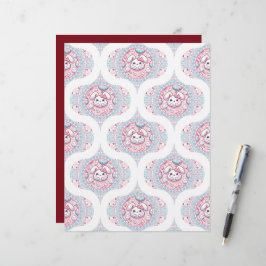 キュートパステルかわいいズバニードットマンダラレトロオギー