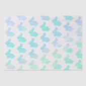 キュートパステルイースターバニーラビット 薄葉紙 (正面)