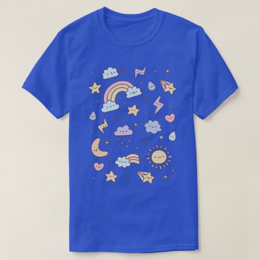 キュートパステルウェザードードル Tシャツ (デザイン正面)