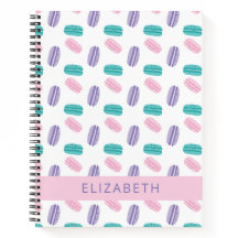 キュートパステルカラフルかわいいパーソナライズされたマカロン