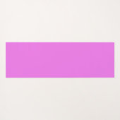 キュートパステルカラー鮮やかデザイン名前をカスタムする ヨガマット (裏面(横))