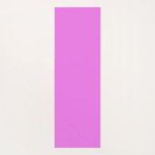 キュートパステルカラー鮮やかデザイン名前をカスタムする ヨガマット (裏面)