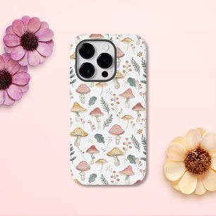 キュートパステルキノコ真菌ボタニカルパターン Case-Mate iPhone 14 PROケース