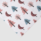 キュートパステルクッキークリスマスツリーパターンホリデー 薄葉紙 (詳細)