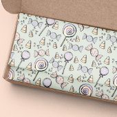 キュートパステルグリーンハロウィーンキャンディベビー 薄葉紙