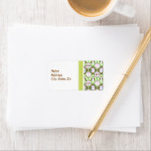 キュートパステルグリーンペンギン ラベル (インサイチュ)