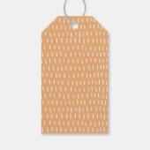 キュートパステルスイートタイムアイスクリームトラック誕生日 ギフトタグ (裏面)