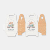 キュートパステルスイートタイムアイスクリームトラック誕生日 フェイバーボックス (折り畳みなし)