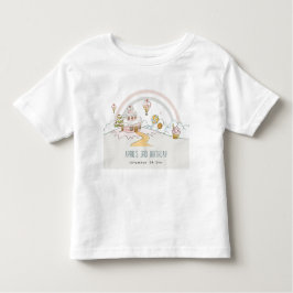 キュートパステルスイートタイムキャンディランド子供の誕生日 トドラーTシャツ