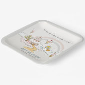 キュートパステルスイートタイムキャンディランド子供の誕生日 ペーパープレート (傾斜あり)