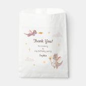 キュートパステルドラゴンズスターズ子供の誕生日 フェイバーバッグ (正面)