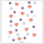 キュートパステルハロウィーン海シーシェル&シースターズ シール (シート)