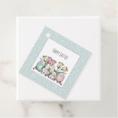 キュートパステルバニーハッピーイースター フェイバータグ (インサイチュ)