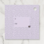 キュートパステルバニーハッピーイースター フェイバータグ (裏面)