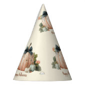 キュートパステルパンプキンハッピーハローウィン パーティーハット (左)