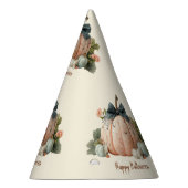 キュートパステルパンプキンハッピーハローウィン パーティーハット (右)